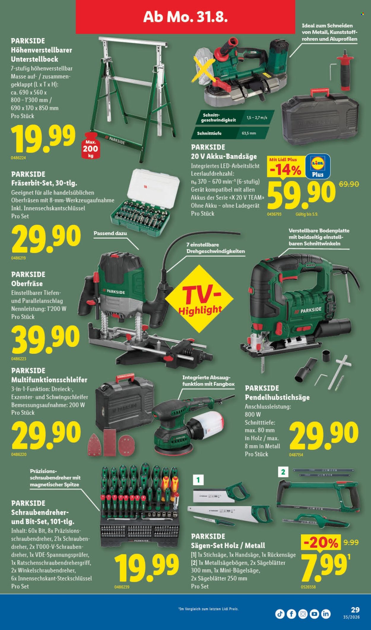 Volantino Lidl - 27.8.2026 - 2.9.2026. Pagina 33