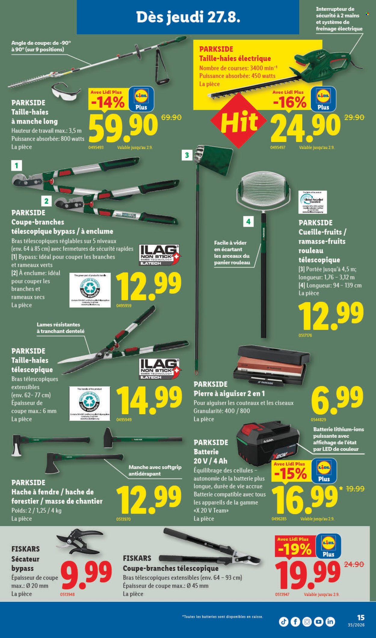Volantino Lidl - 27.8.2026 - 2.9.2026. Pagina 19