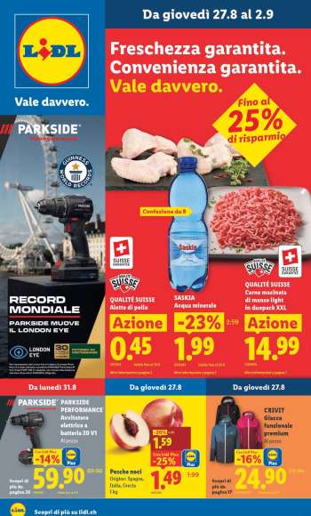 Catalogue Lidl - 27.8.2026 - 2.9.2026.