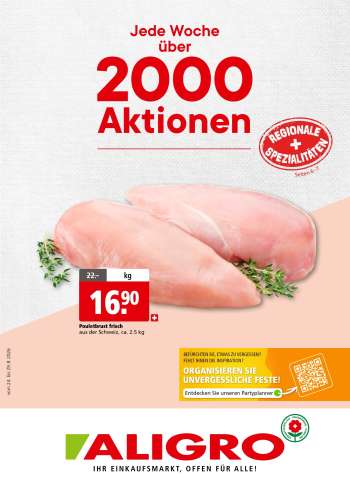 Volantino ALIGRO - 24.8.2026 - 29.8.2026.