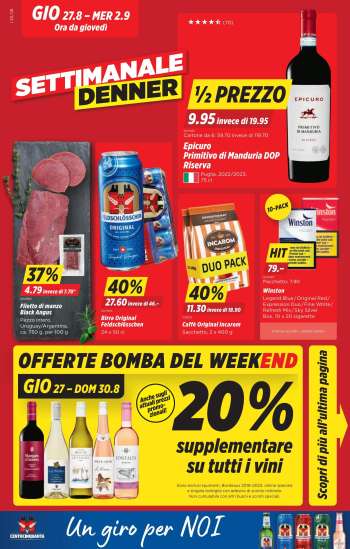 Catalogue Denner - 27.8.2026 - 2.9.2026.