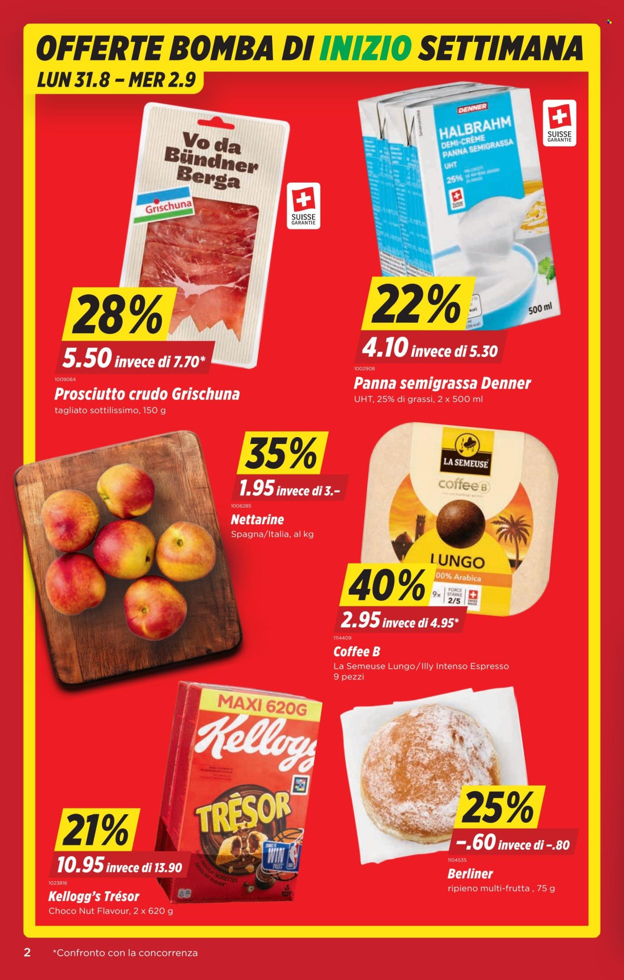 Catalogue Denner - 27.8.2026 - 2.9.2026. Page 2