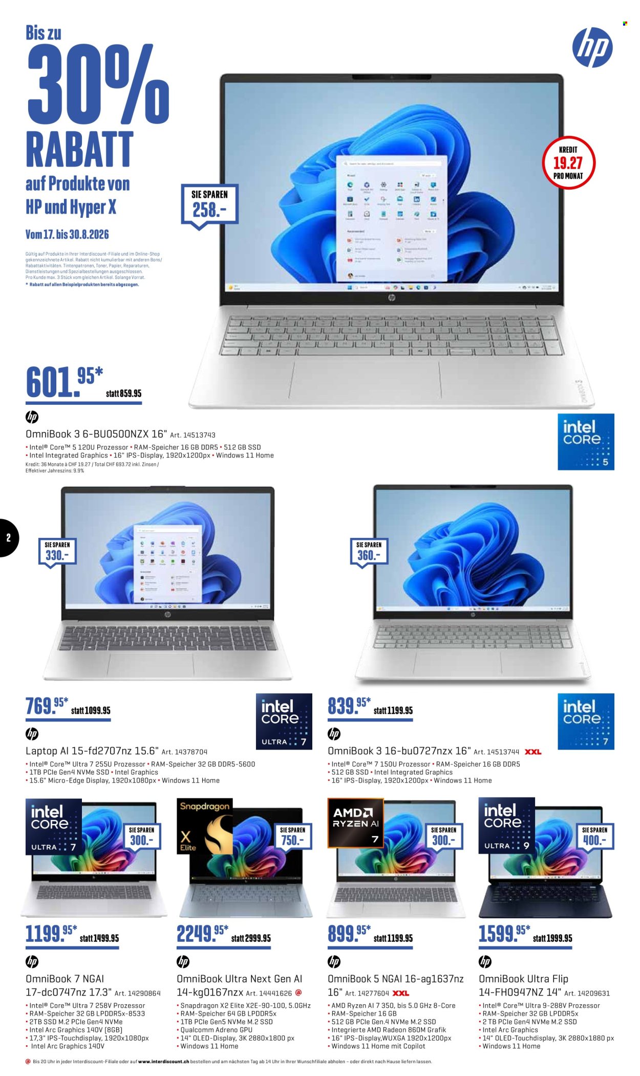 Catalogue Interdiscount - 24.8.2026 - 30.8.2026. Page 2