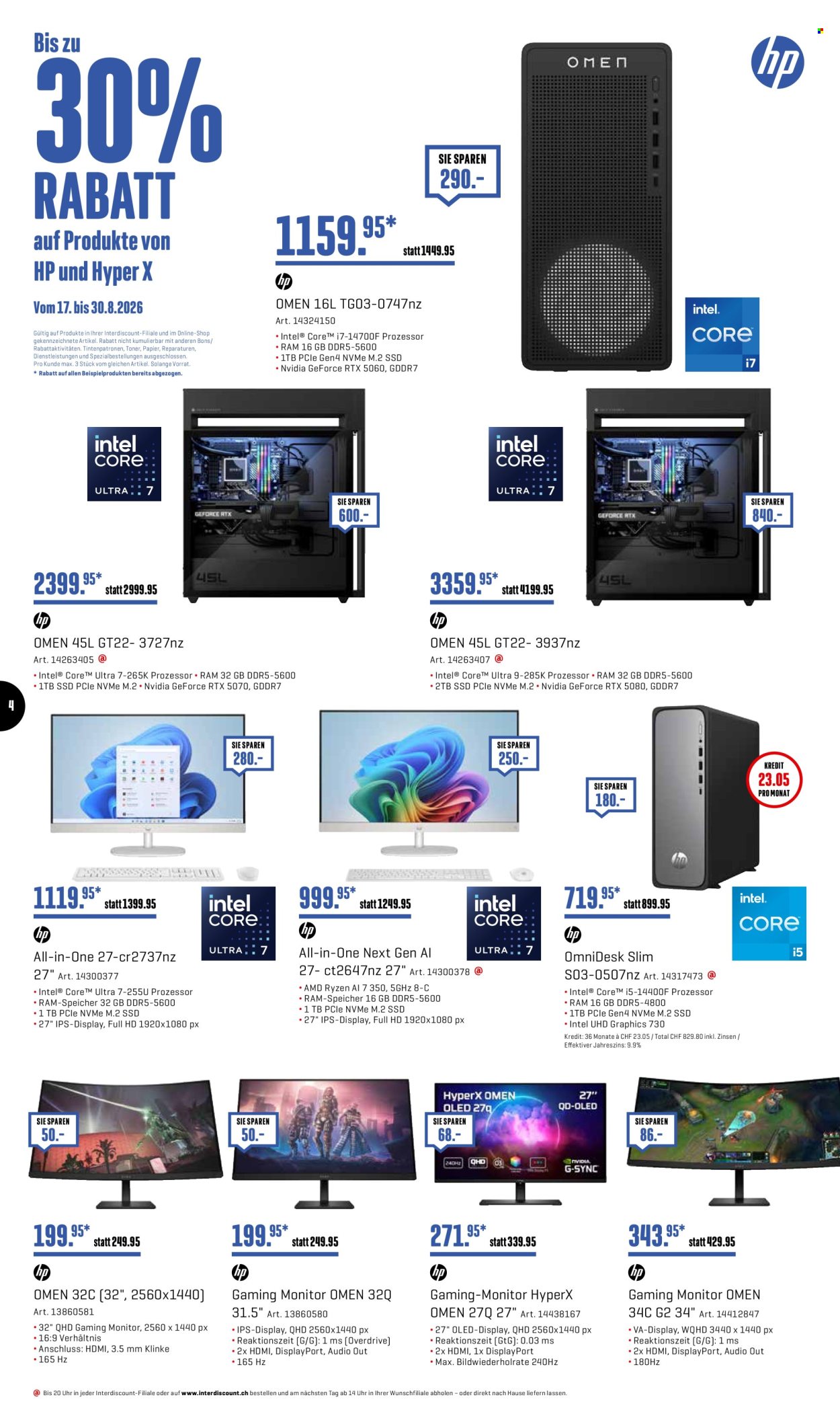 Catalogue Interdiscount - 24.8.2026 - 30.8.2026. Page 4