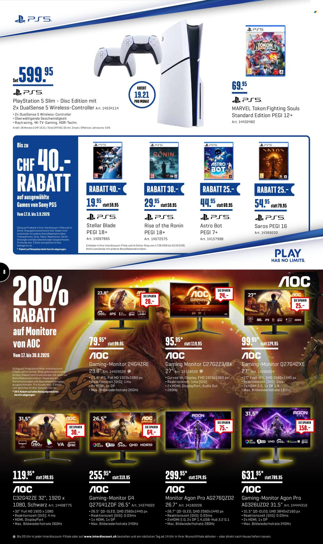 Catalogue Interdiscount - 24.8.2026 - 30.8.2026. Page 8