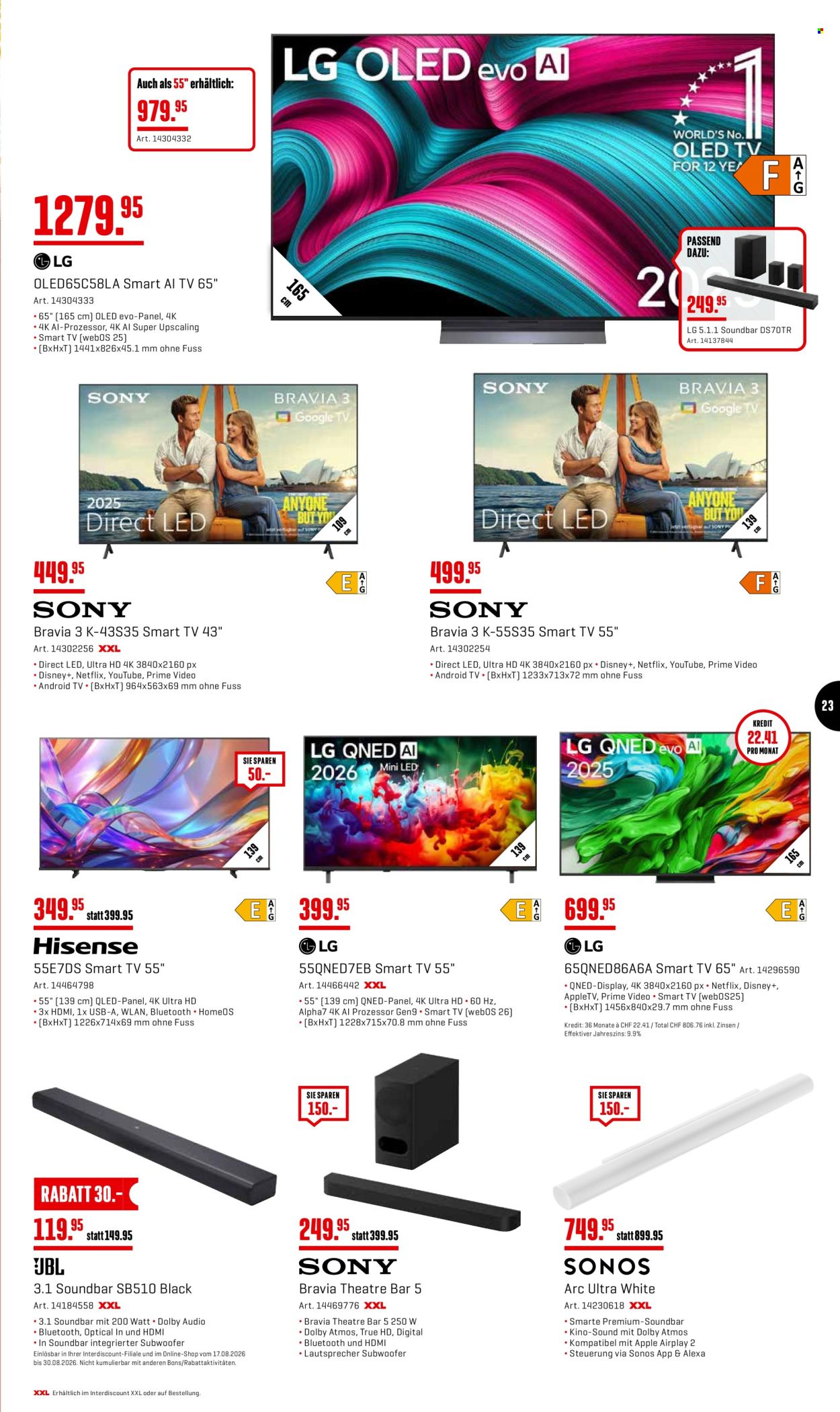 Catalogue Interdiscount - 24.8.2026 - 30.8.2026. Page 23