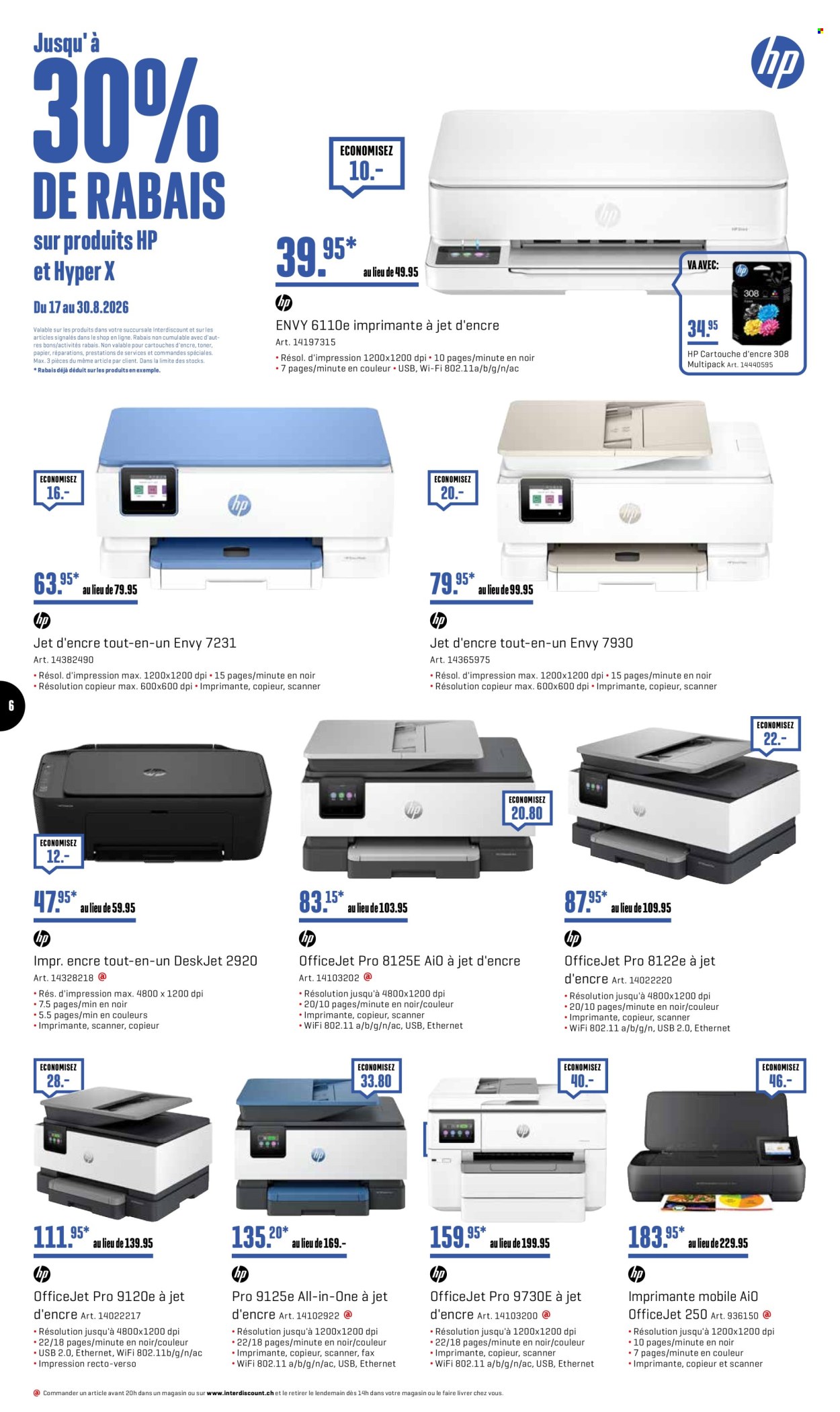 Catalogue Interdiscount - 24.8.2026 - 30.8.2026. Page 6