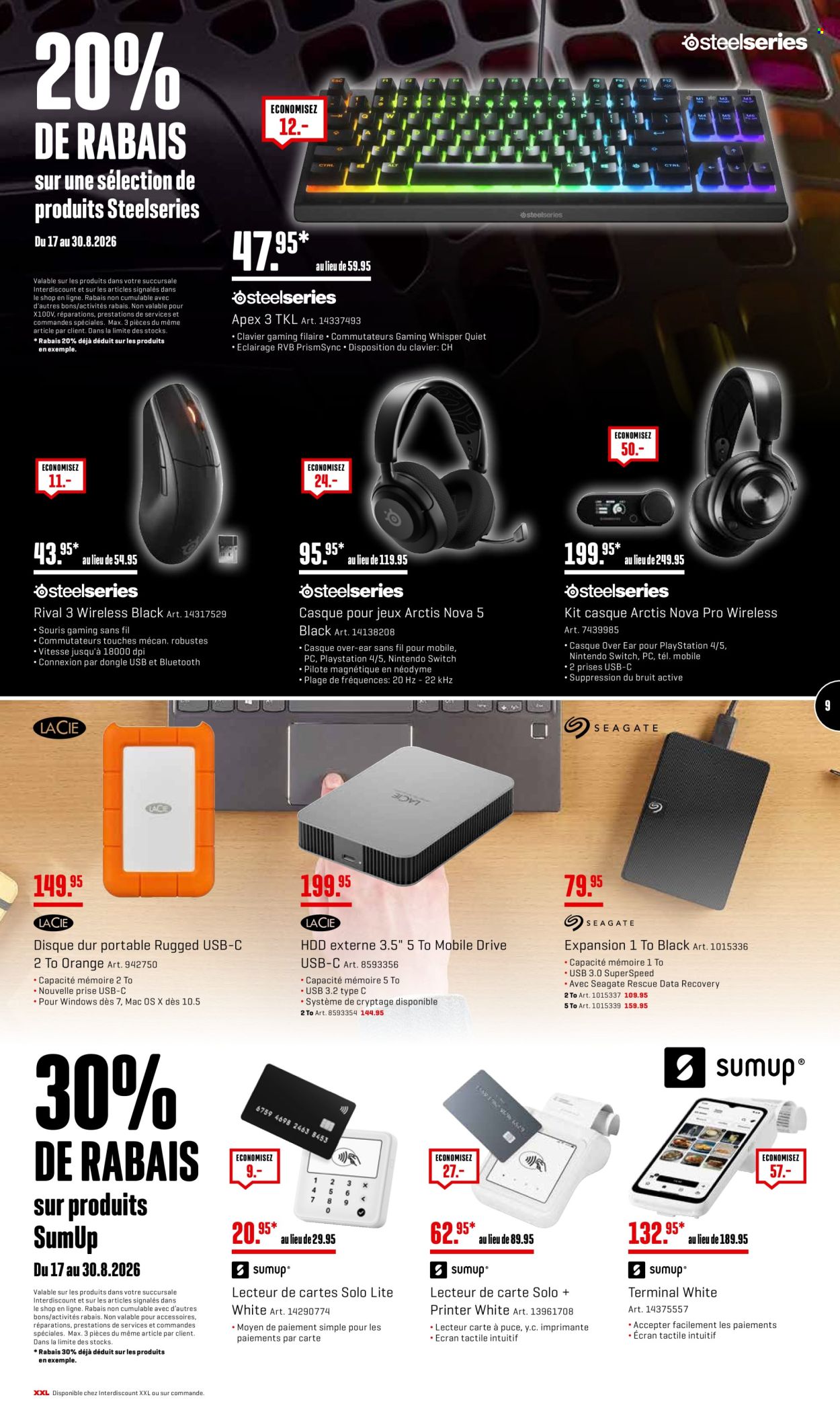 Catalogue Interdiscount - 24.8.2026 - 30.8.2026. Page 9