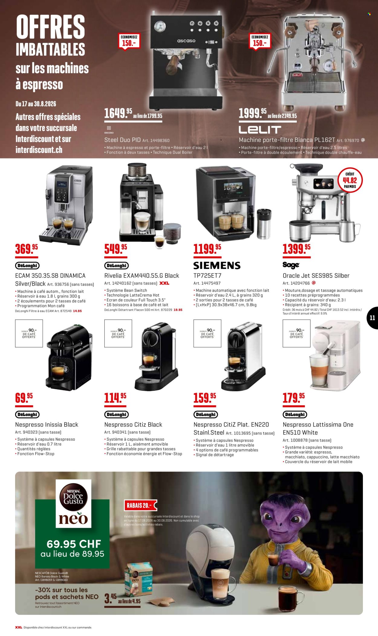 Catalogue Interdiscount - 24.8.2026 - 30.8.2026. Page 11