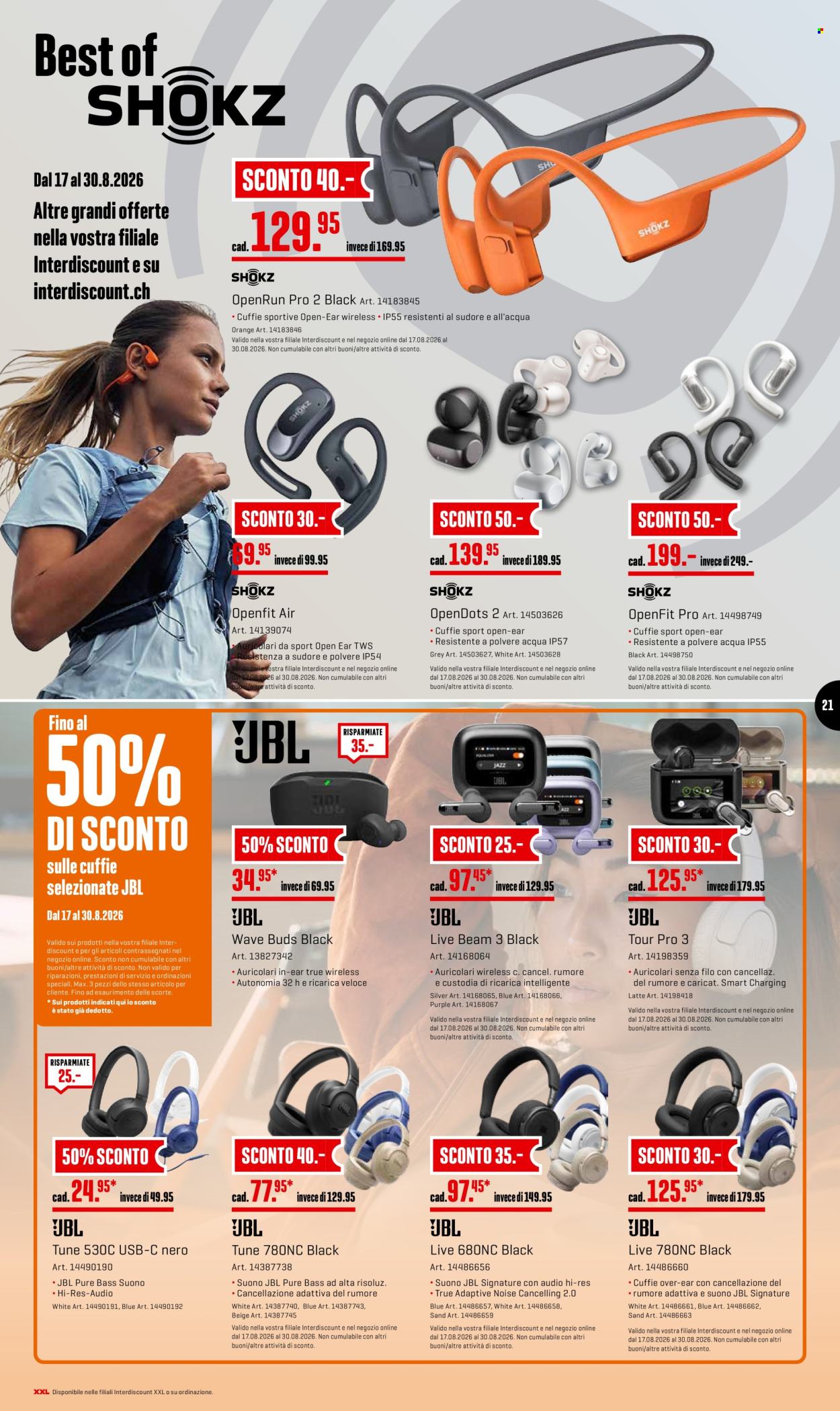 Catalogue Interdiscount - 24.8.2026 - 30.8.2026. Page 21