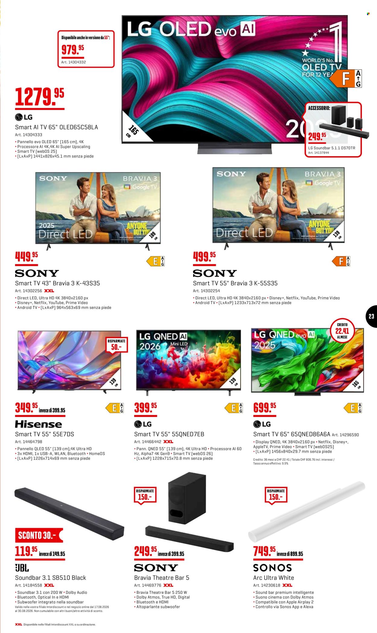 Catalogue Interdiscount - 24.8.2026 - 30.8.2026. Page 23