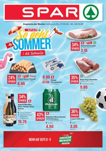 Catalogue SPAR - 27.8.2026 - 2.9.2026.