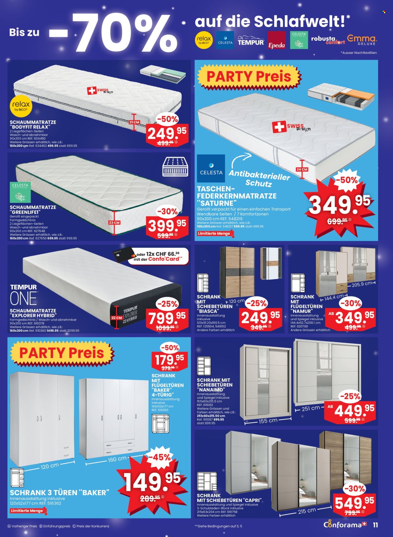 Volantino Conforama - 26.8.2026 - 8.9.2026. Pagina 11