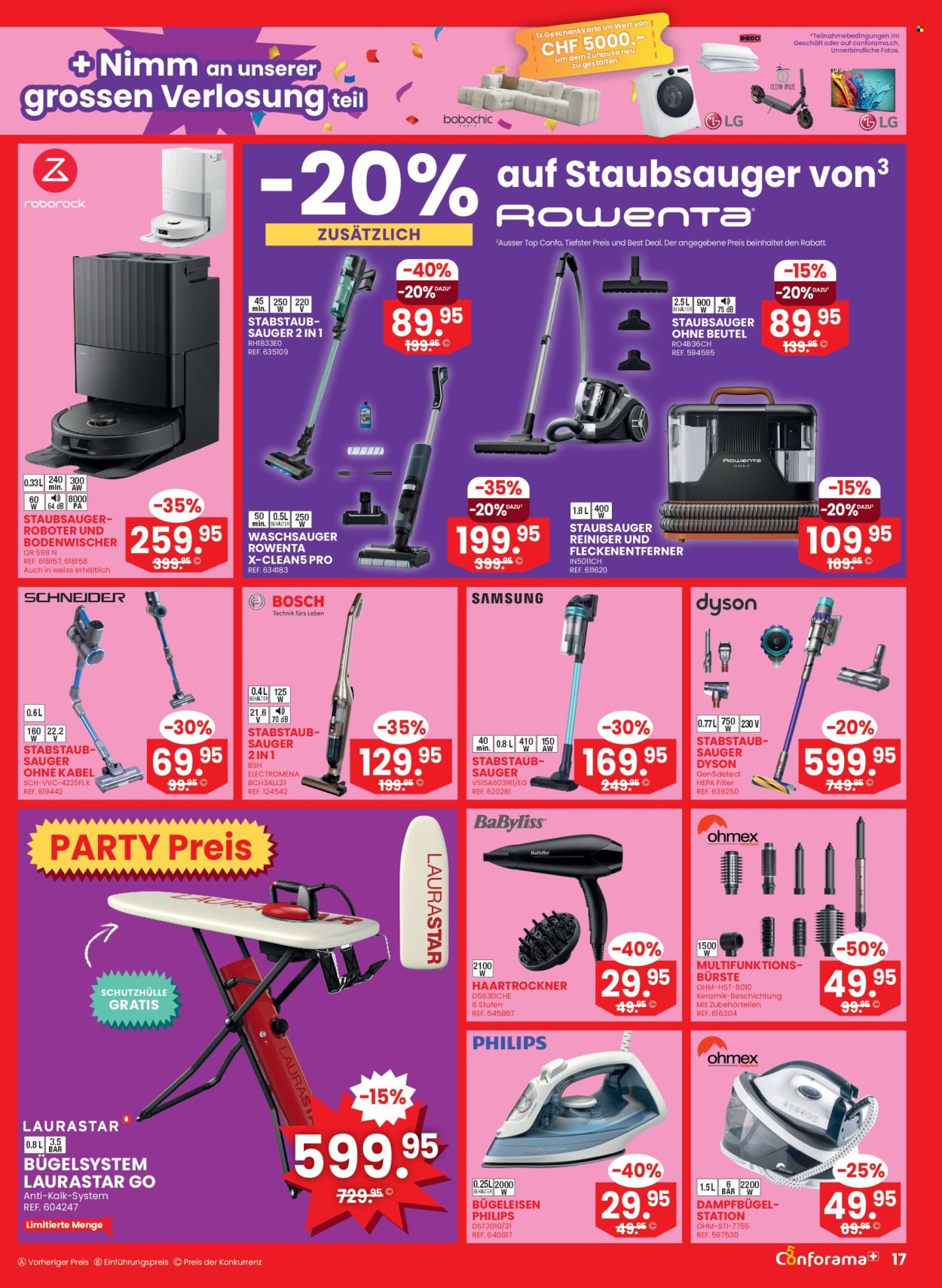 Volantino Conforama - 26.8.2026 - 8.9.2026. Pagina 17