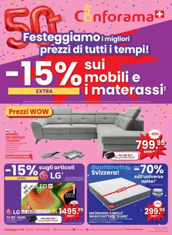 Catalogue Conforama - 26.8.2026 - 8.9.2026.