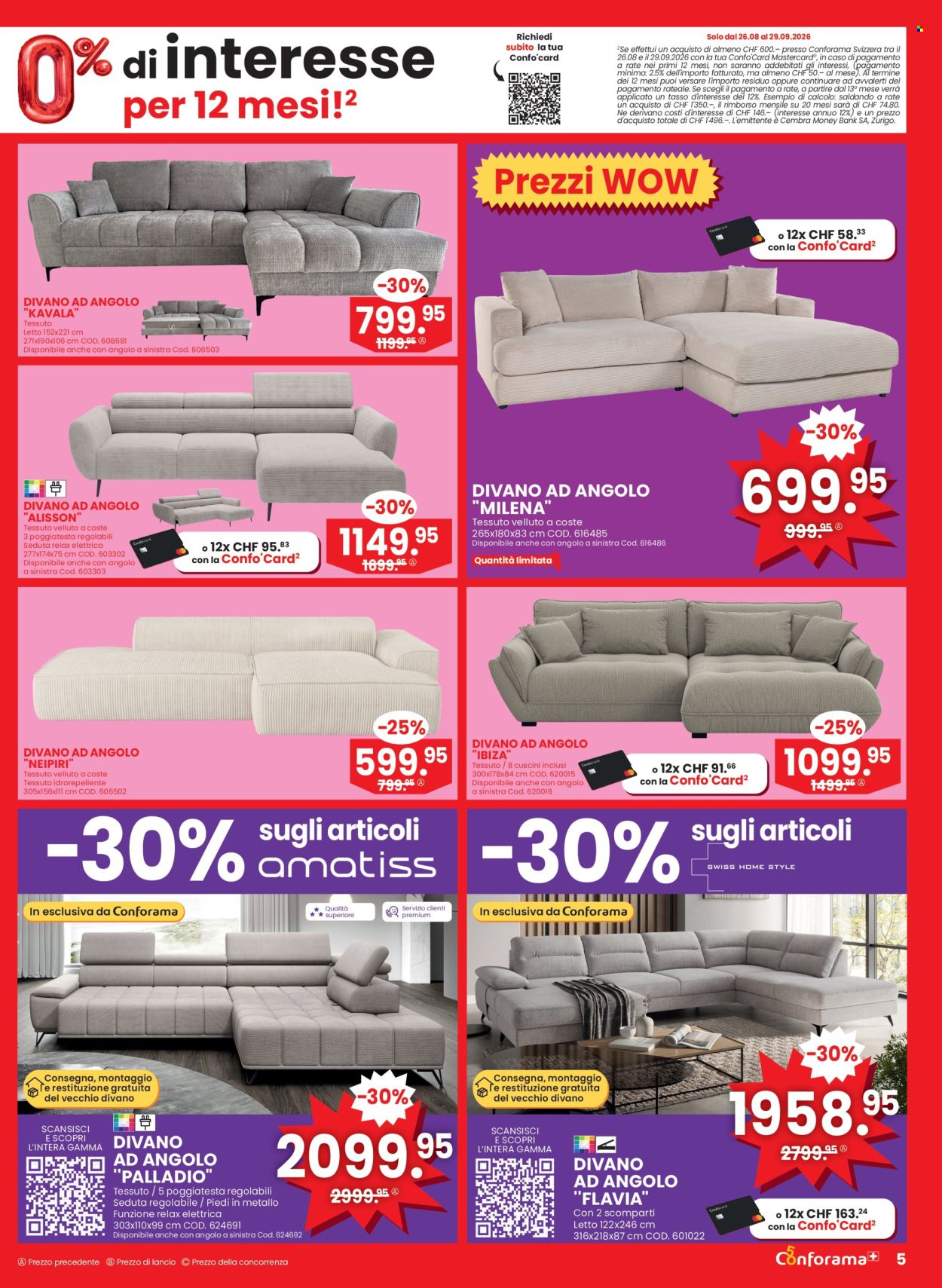 Prospekt Conforama - 26.8.2026 - 8.9.2026. Seite 5