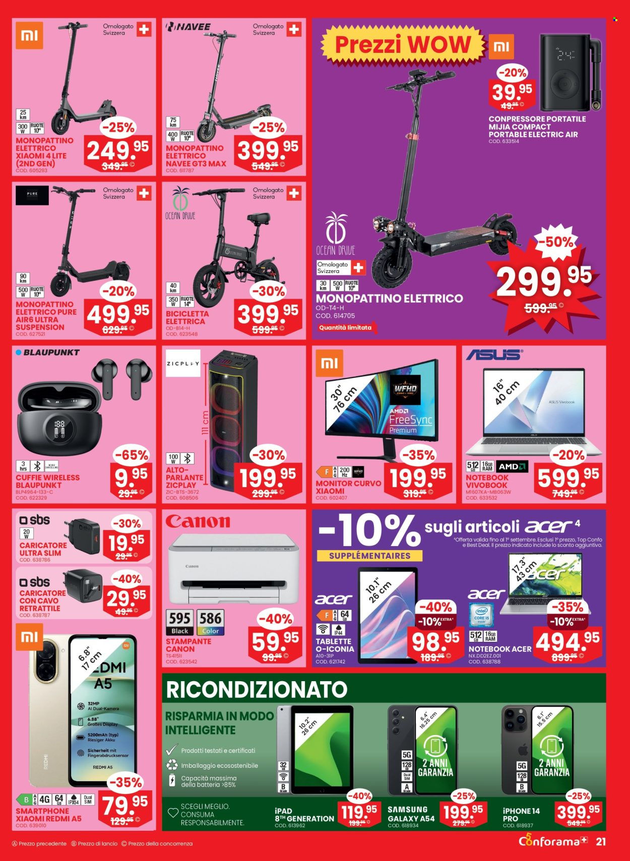 Prospekt Conforama - 26.8.2026 - 8.9.2026. Seite 21