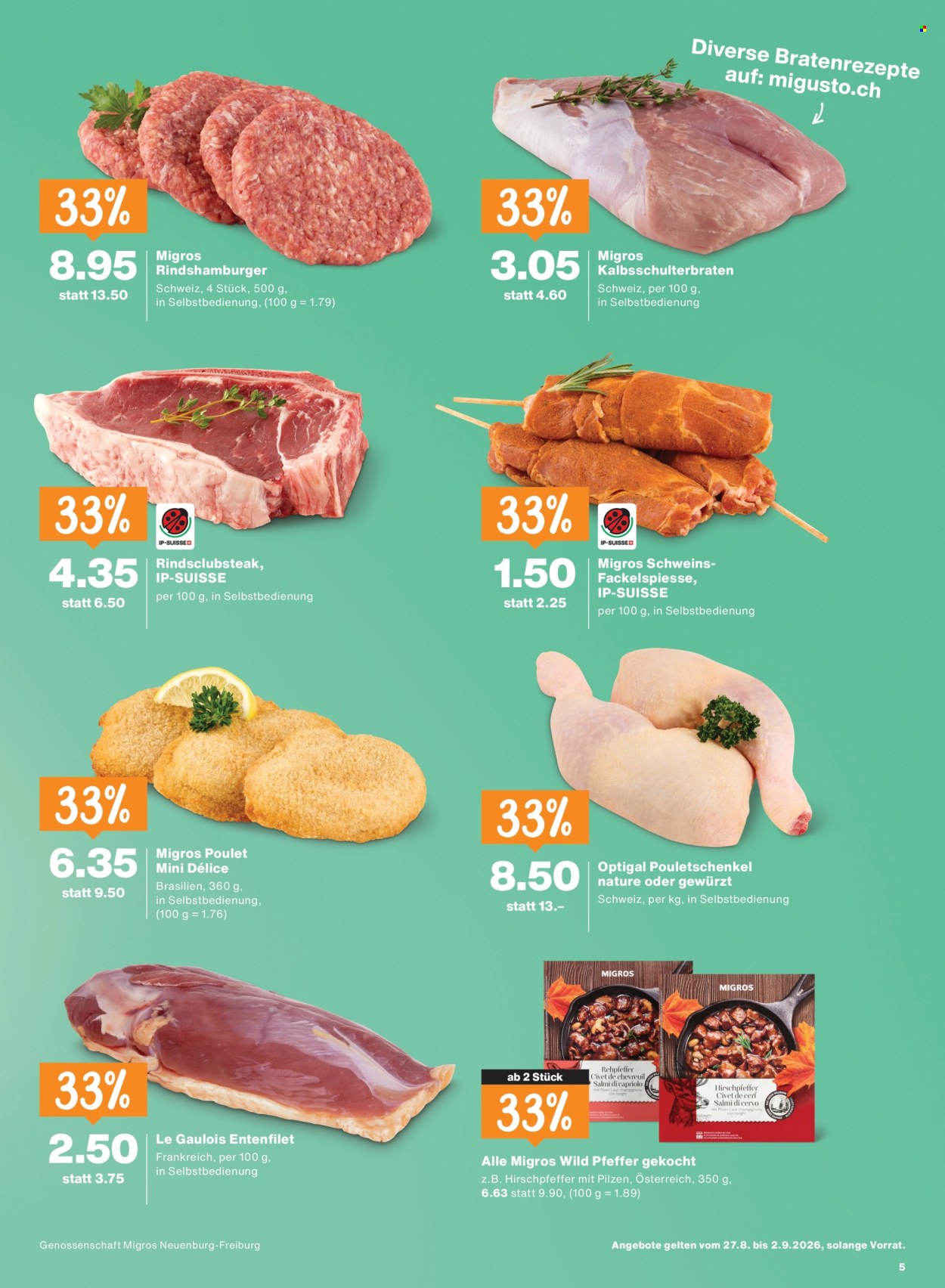 Volantino Migros - 27.8.2026 - 2.9.2026. Pagina 5