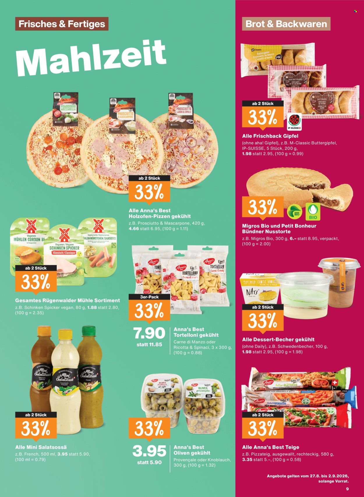 Volantino Migros - 27.8.2026 - 2.9.2026. Pagina 9