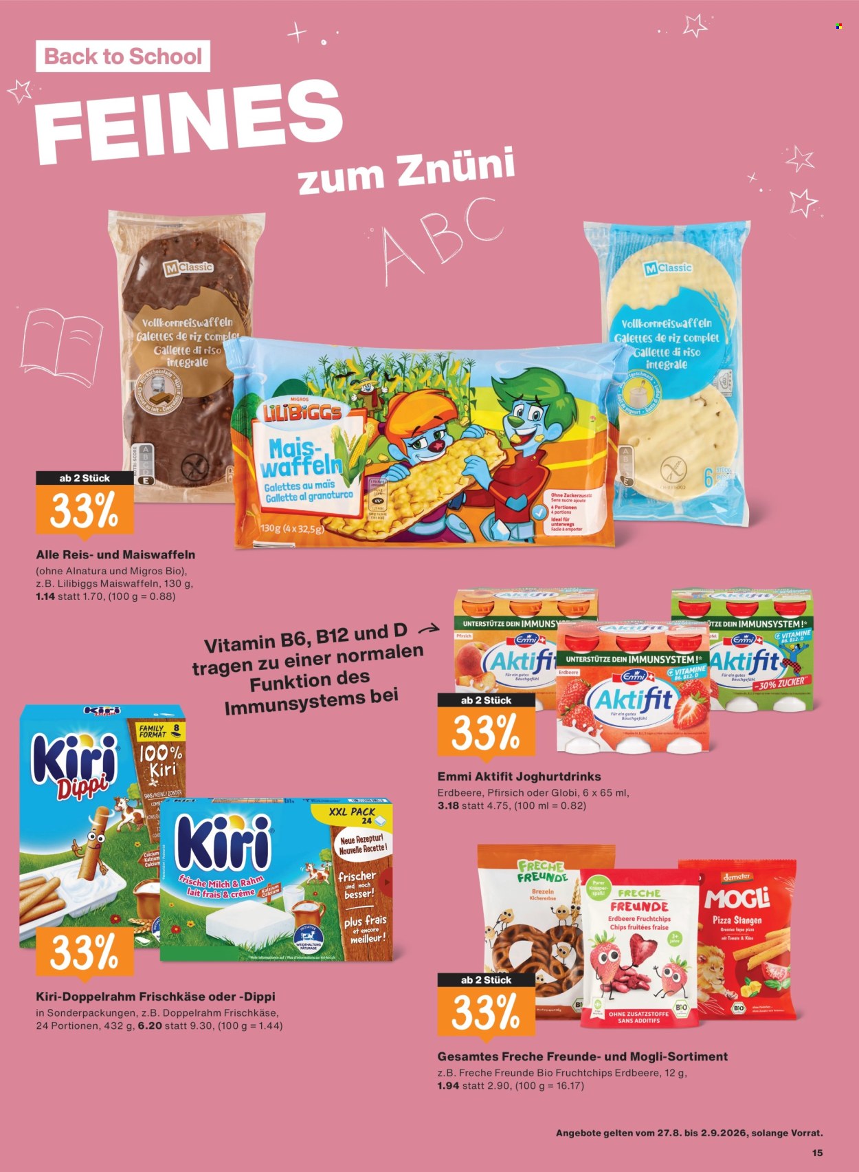 Volantino Migros - 27.8.2026 - 2.9.2026. Pagina 15