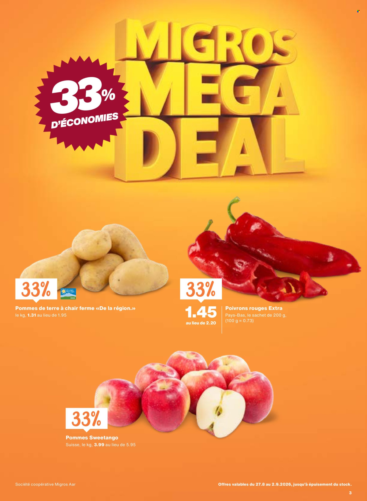 Volantino Migros - 27.8.2026 - 2.9.2026. Pagina 3