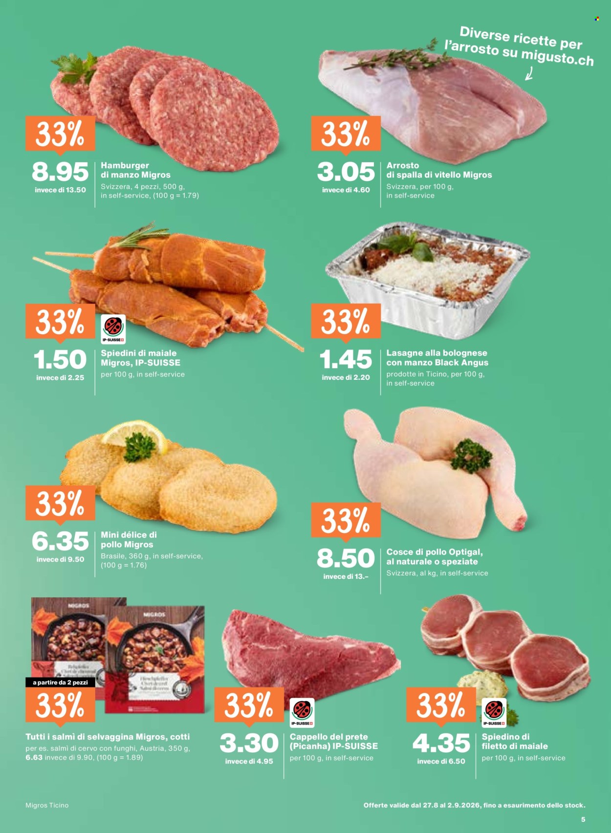 Volantino Migros - 27.8.2026 - 2.9.2026. Pagina 5