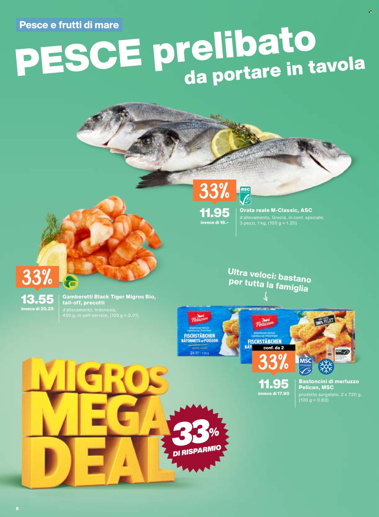 Volantino Migros - 27.8.2026 - 2.9.2026. Pagina 8