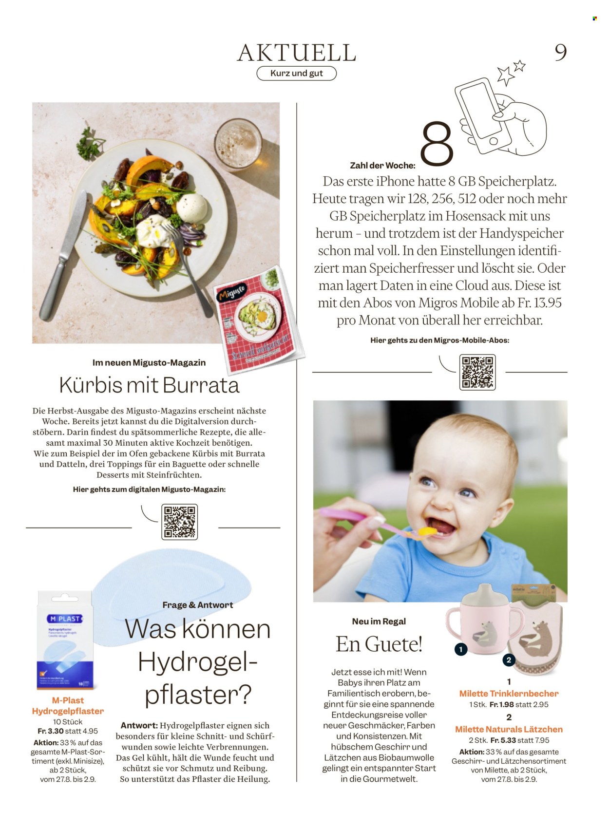 Volantino Migros - 26.8.2026 - 2.9.2026. Pagina 9