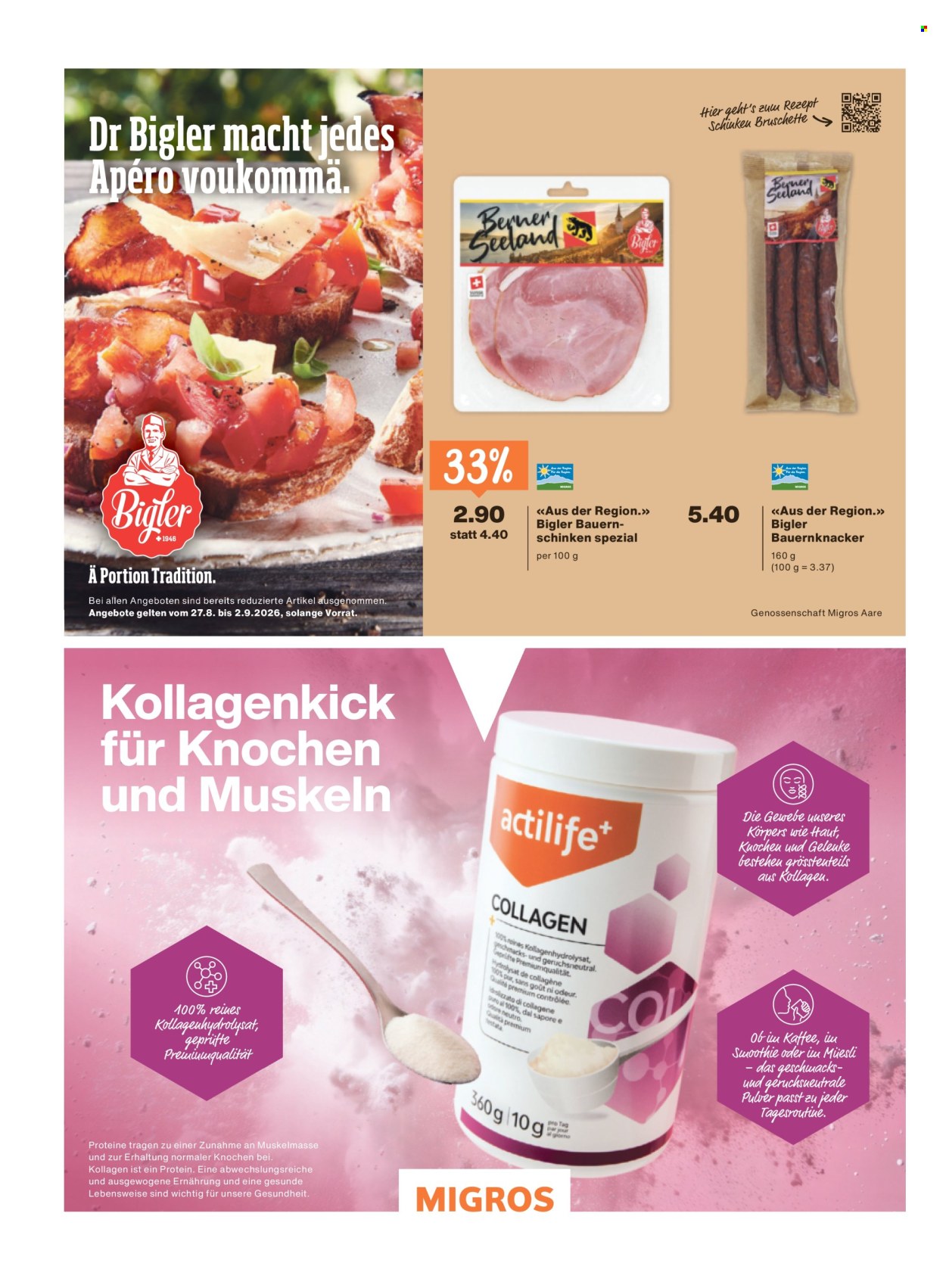 Volantino Migros - 26.8.2026 - 2.9.2026. Pagina 34