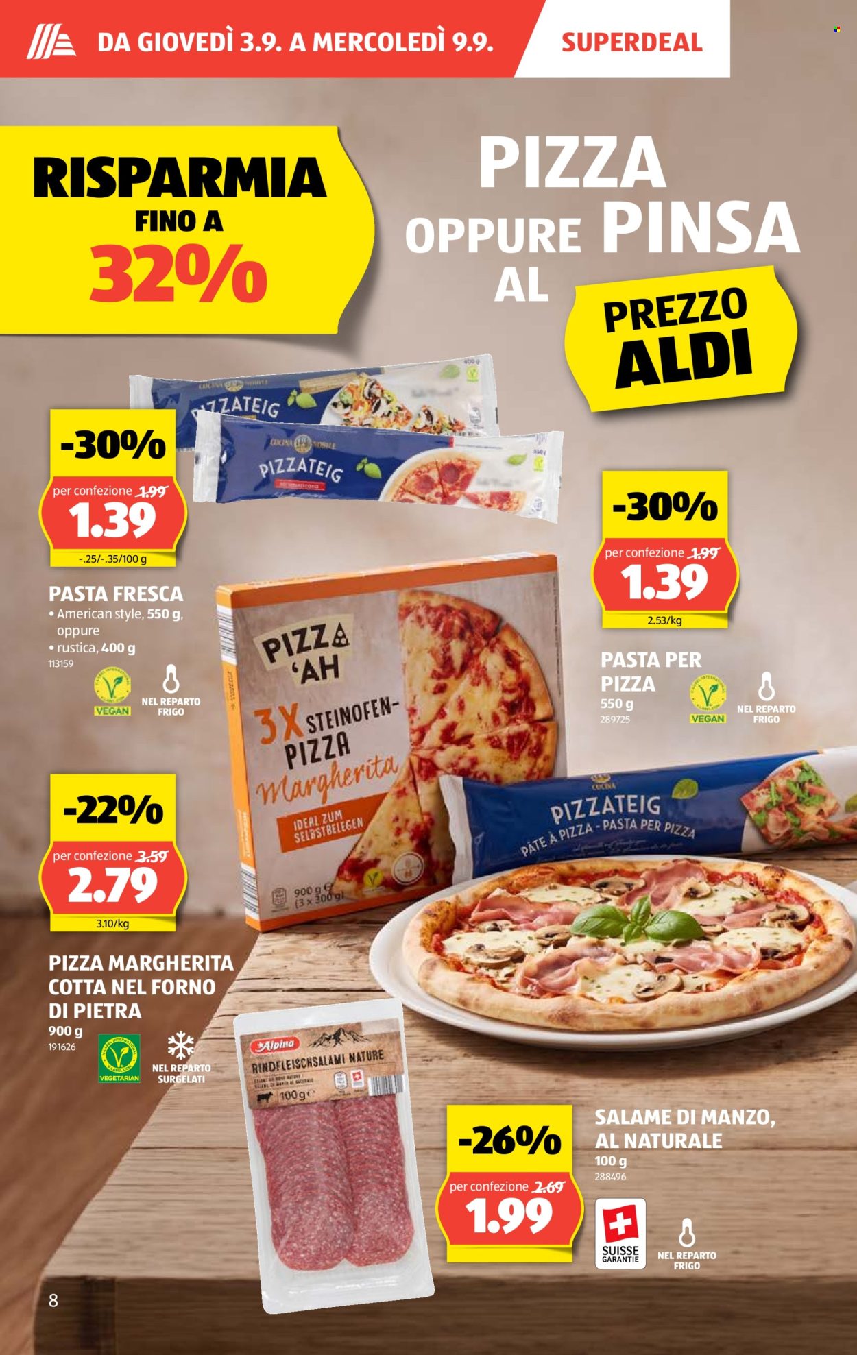 Volantino Aldi - 3.9.2026 - 9.9.2026. Pagina 8