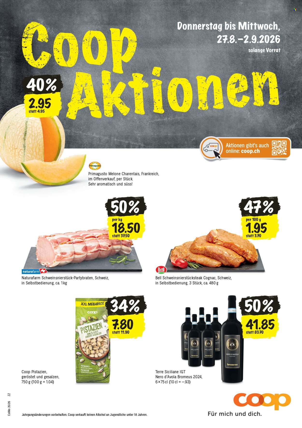 Volantino Coop - 27.8.2026 - 2.9.2026. Pagina 1