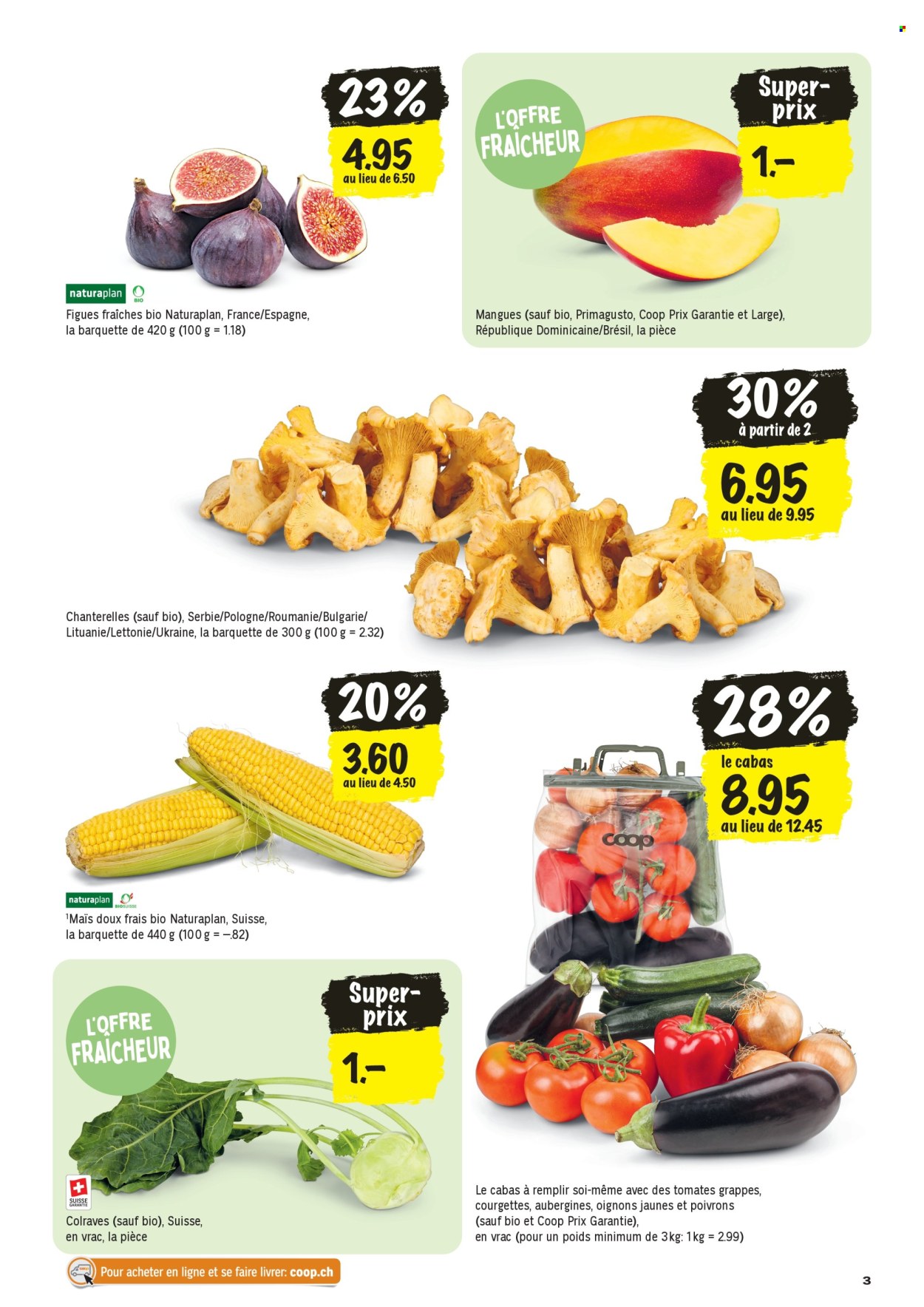Prospekt Coop - 27.8.2026 - 2.9.2026. Seite 3