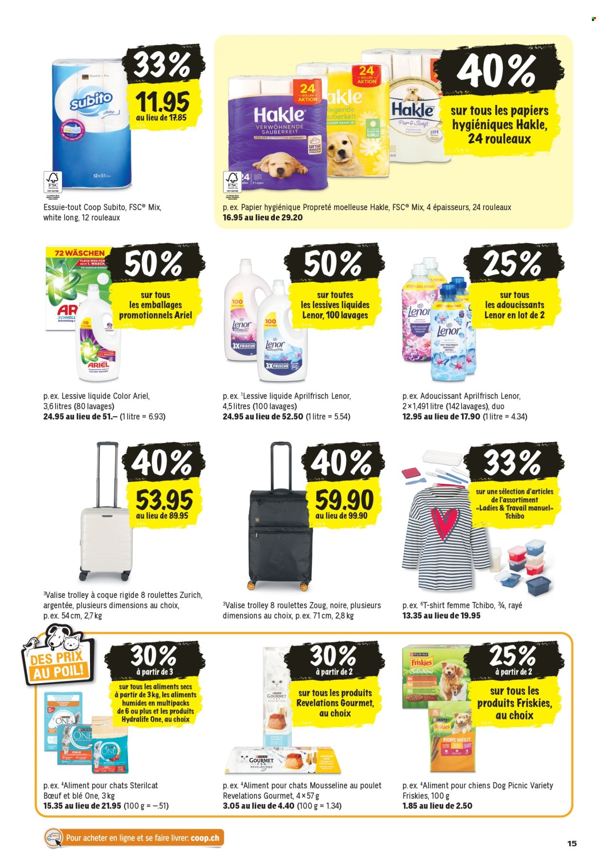 Prospekt Coop - 27.8.2026 - 2.9.2026. Seite 15