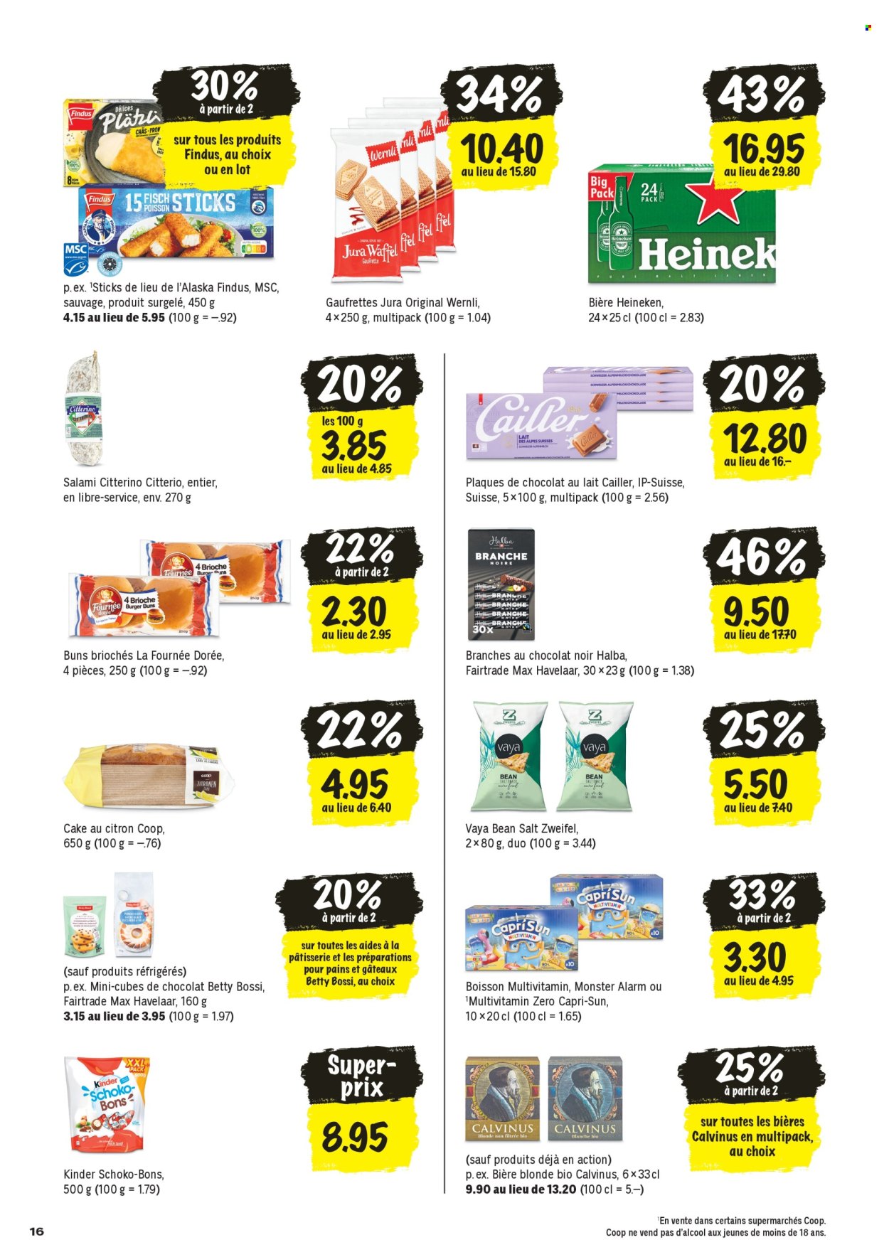 Prospekt Coop - 27.8.2026 - 2.9.2026. Seite 16