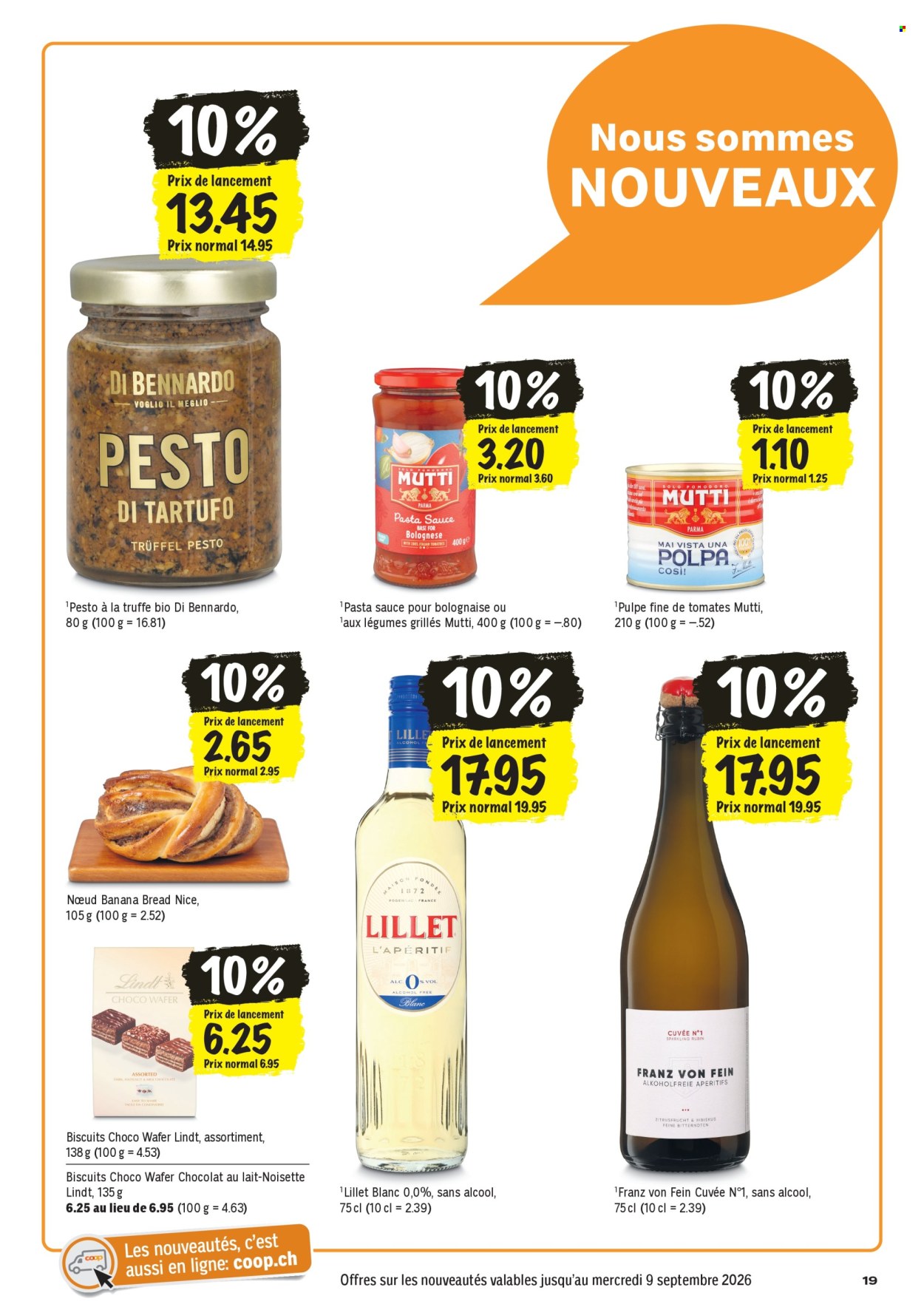 Prospekt Coop - 27.8.2026 - 2.9.2026. Seite 19