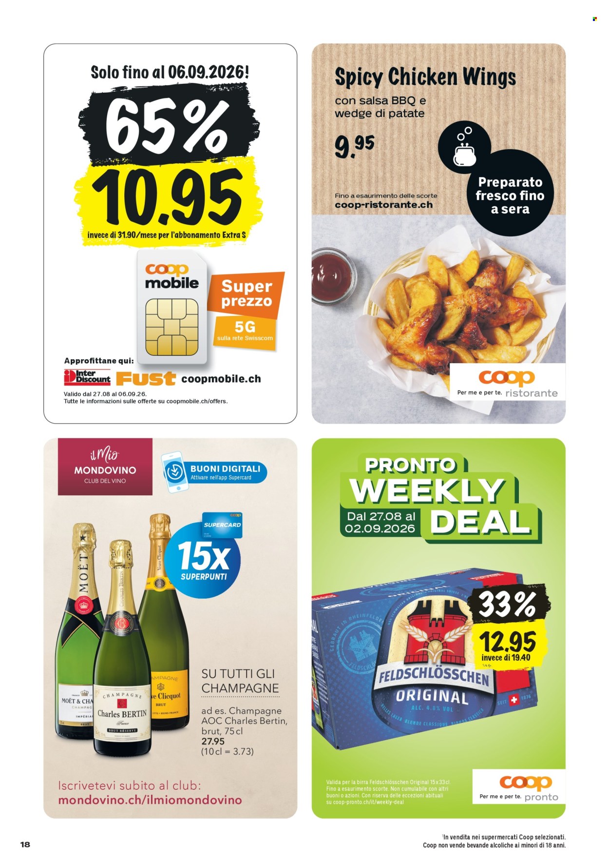 Volantino Coop - 27.8.2026 - 2.9.2026. Pagina 18