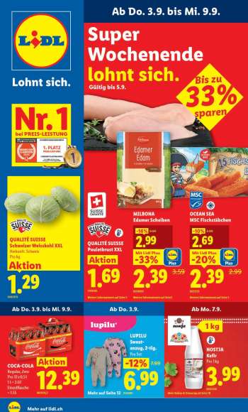 Volantino Lidl - 3.9.2026 - 9.9.2026.
