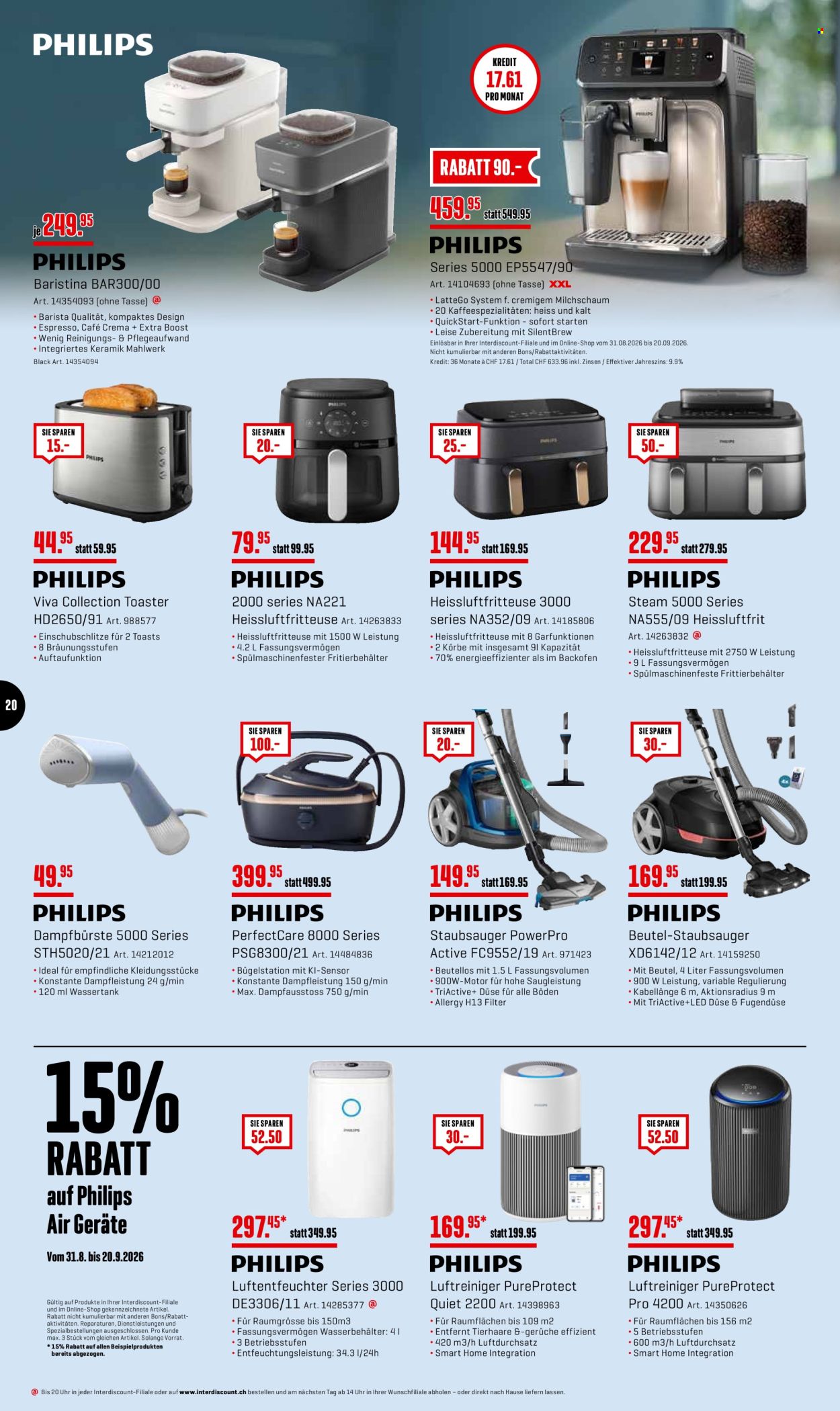 Catalogue Interdiscount - 31.8.2026 - 20.9.2026. Page 20