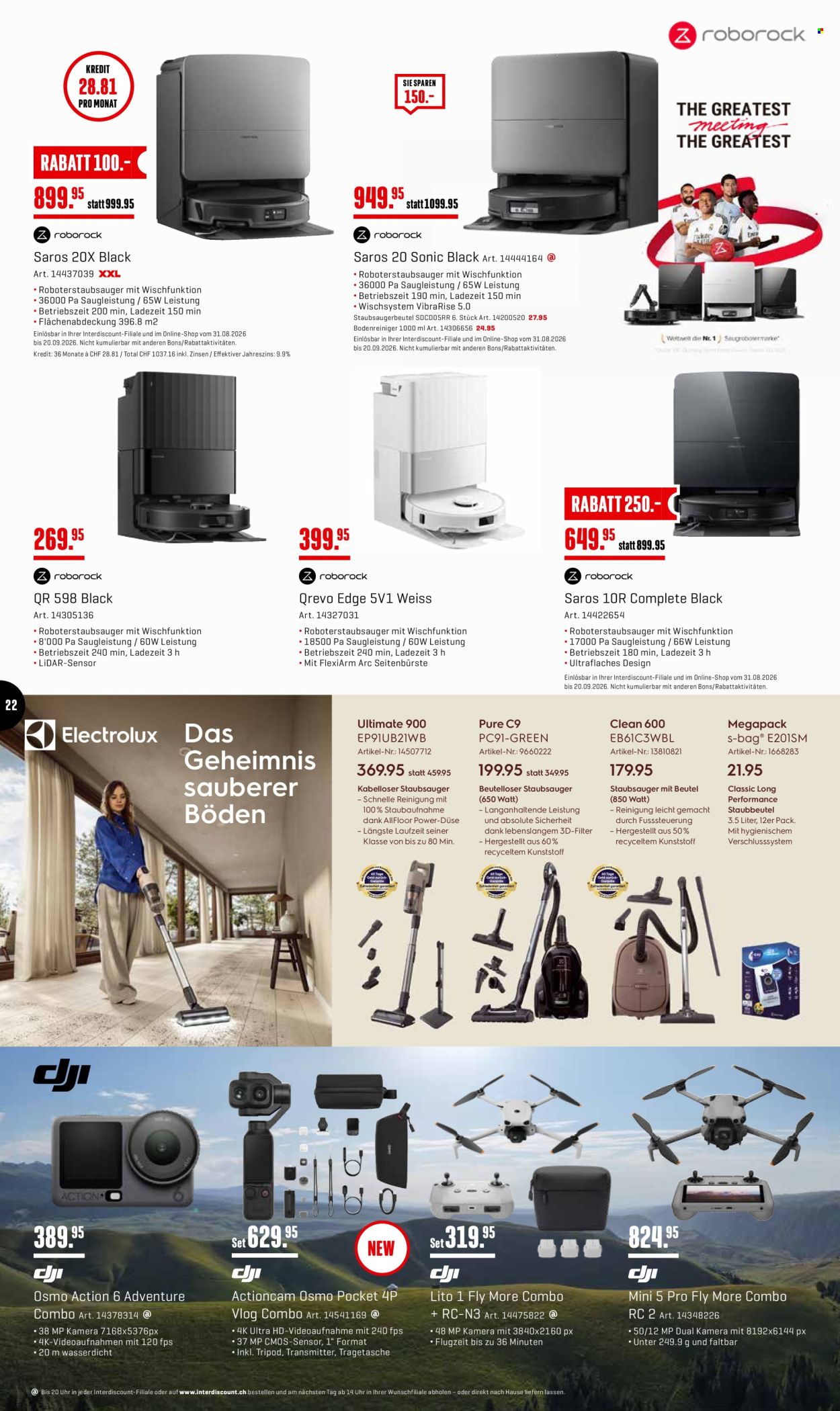 Catalogue Interdiscount - 31.8.2026 - 20.9.2026. Page 22