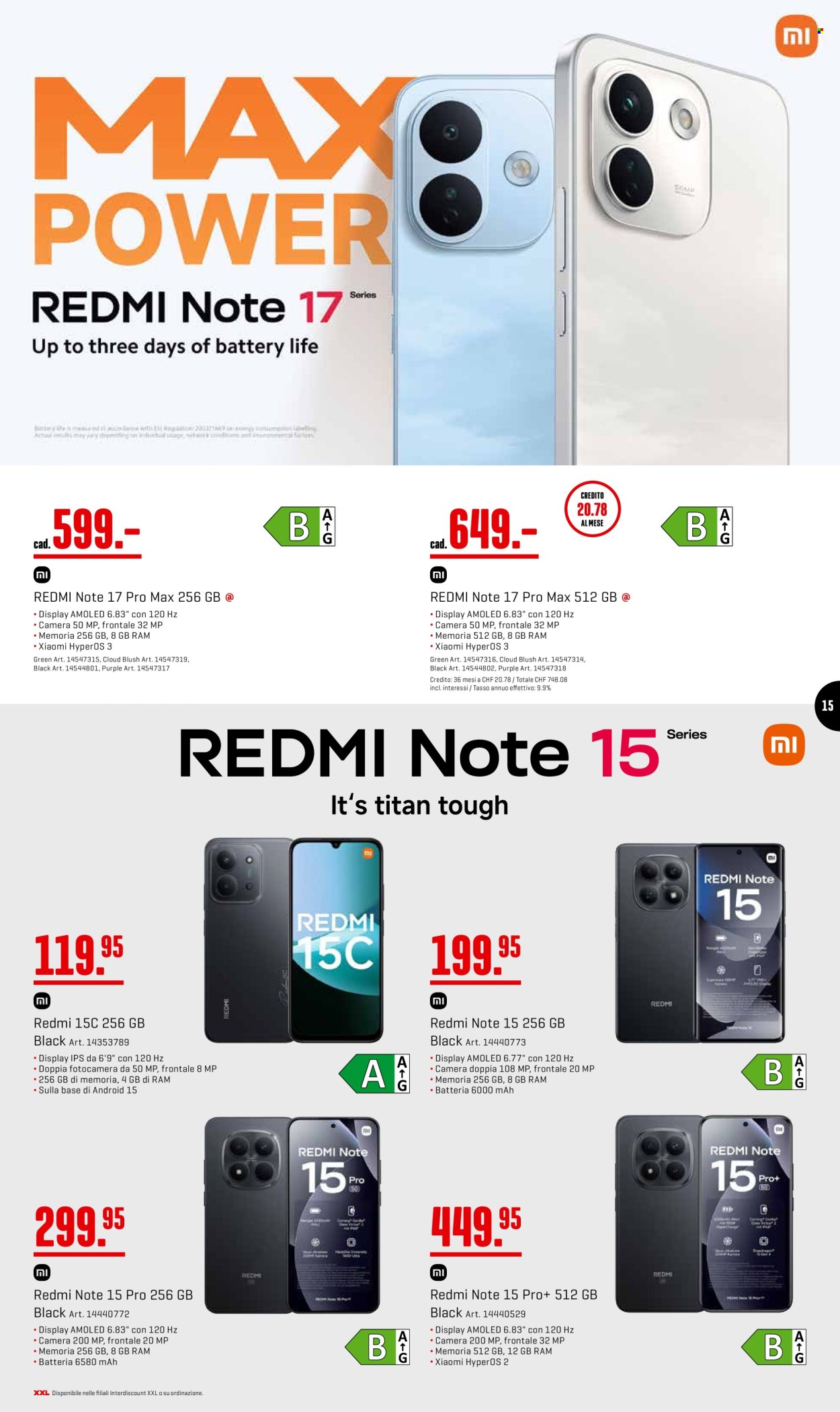 Catalogue Interdiscount - 31.8.2026 - 20.9.2026. Page 15