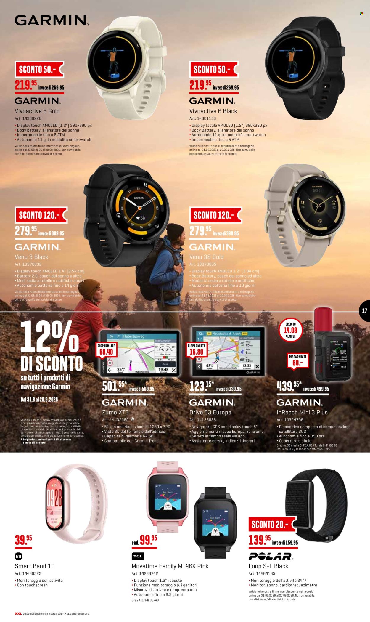 Catalogue Interdiscount - 31.8.2026 - 20.9.2026. Page 17