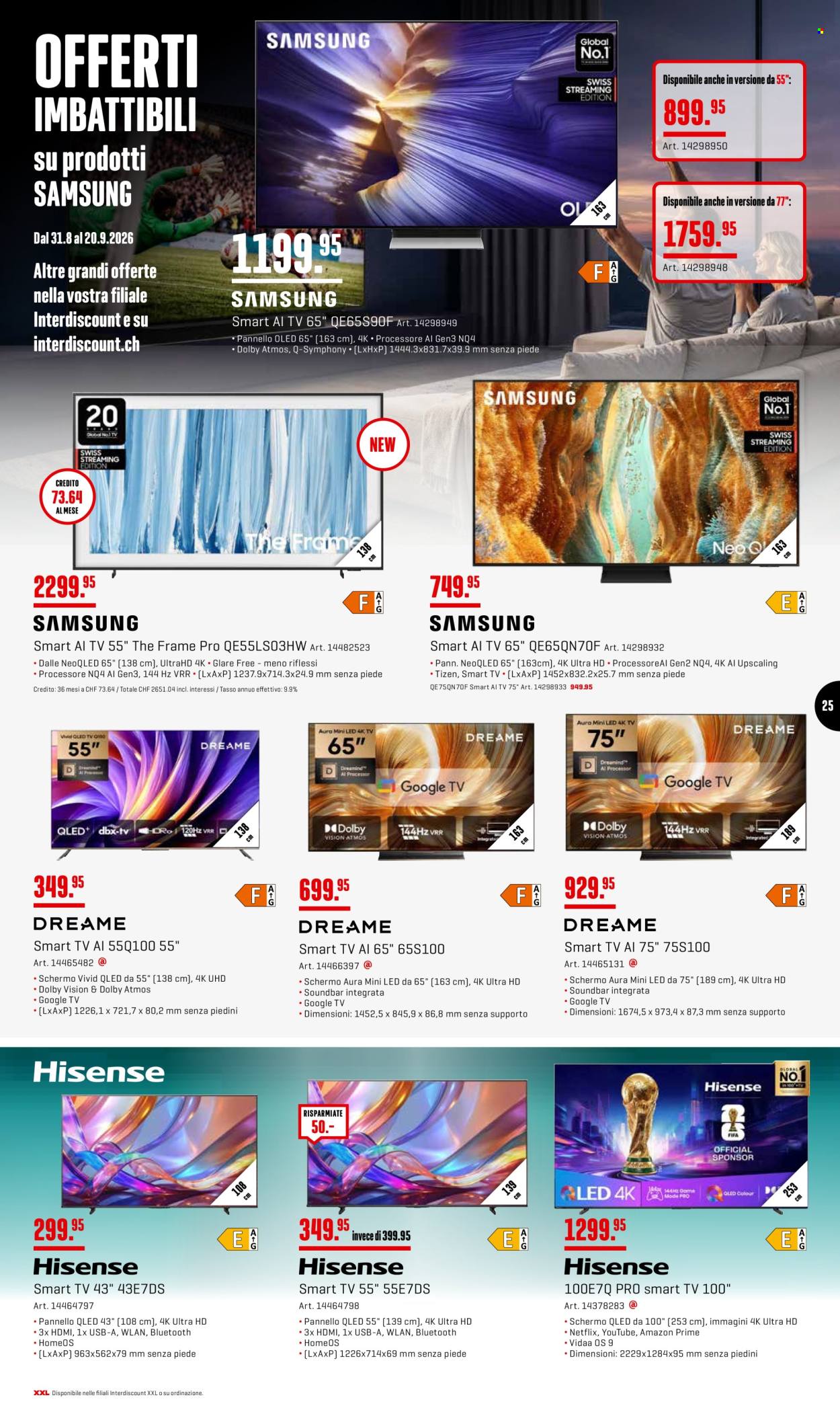 Catalogue Interdiscount - 31.8.2026 - 20.9.2026. Page 25