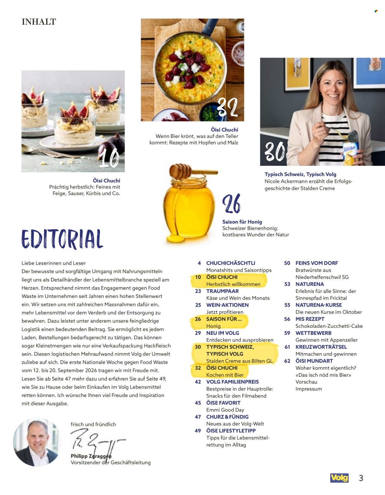 Catalogue Volg - 1.9.2026 - 30.9.2026. Page 3