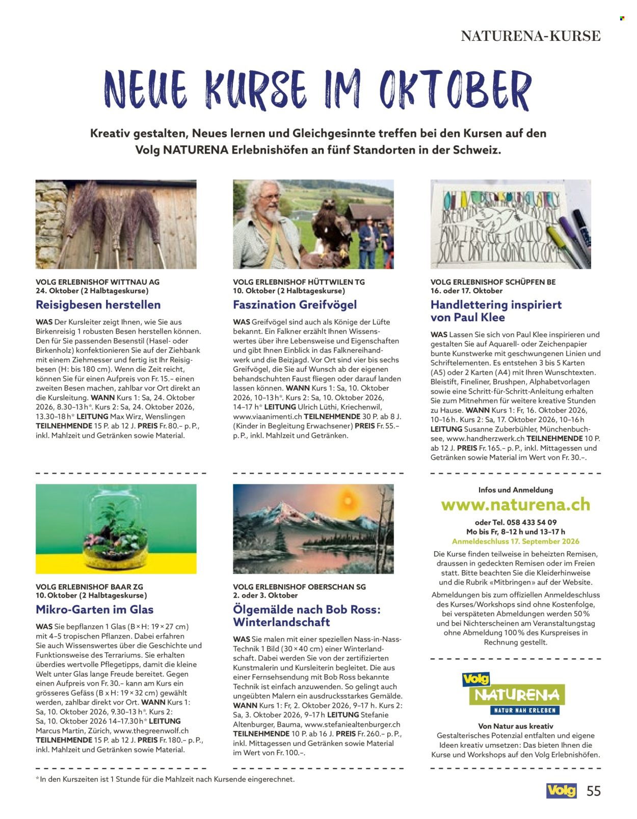 Catalogue Volg - 1.9.2026 - 30.9.2026. Page 55
