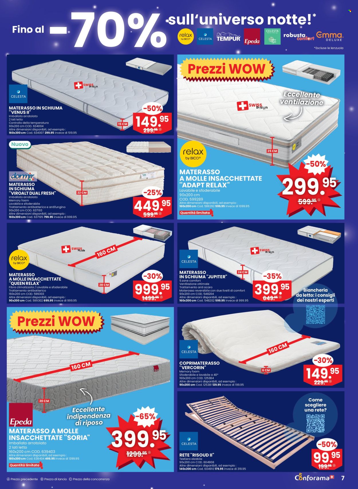 Volantino Conforama - 2.9.2026 - 15.9.2026. Pagina 7