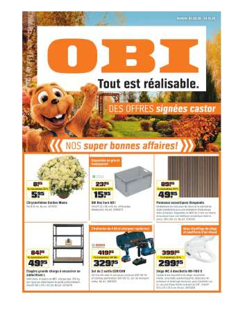 Catalogue OBI - 2.9.2026 - 4.10.2026.