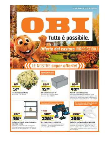Catalogue OBI - 2.9.2026 - 4.10.2026.