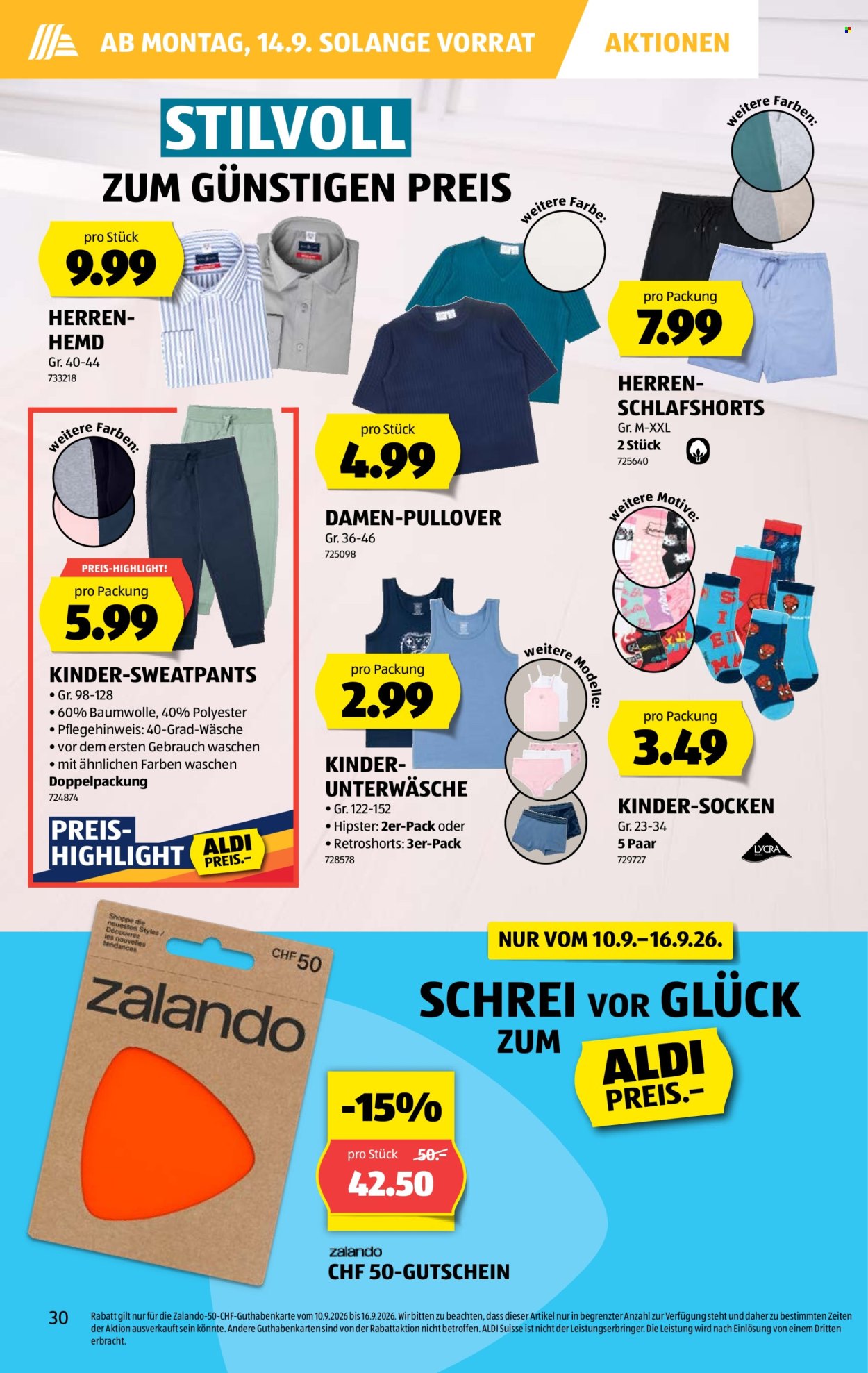 Volantino Aldi - 10.9.2026 - 16.9.2026. Pagina 29