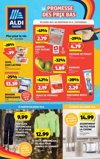 Volantino Aldi - 10.9.2026 - 16.9.2026.