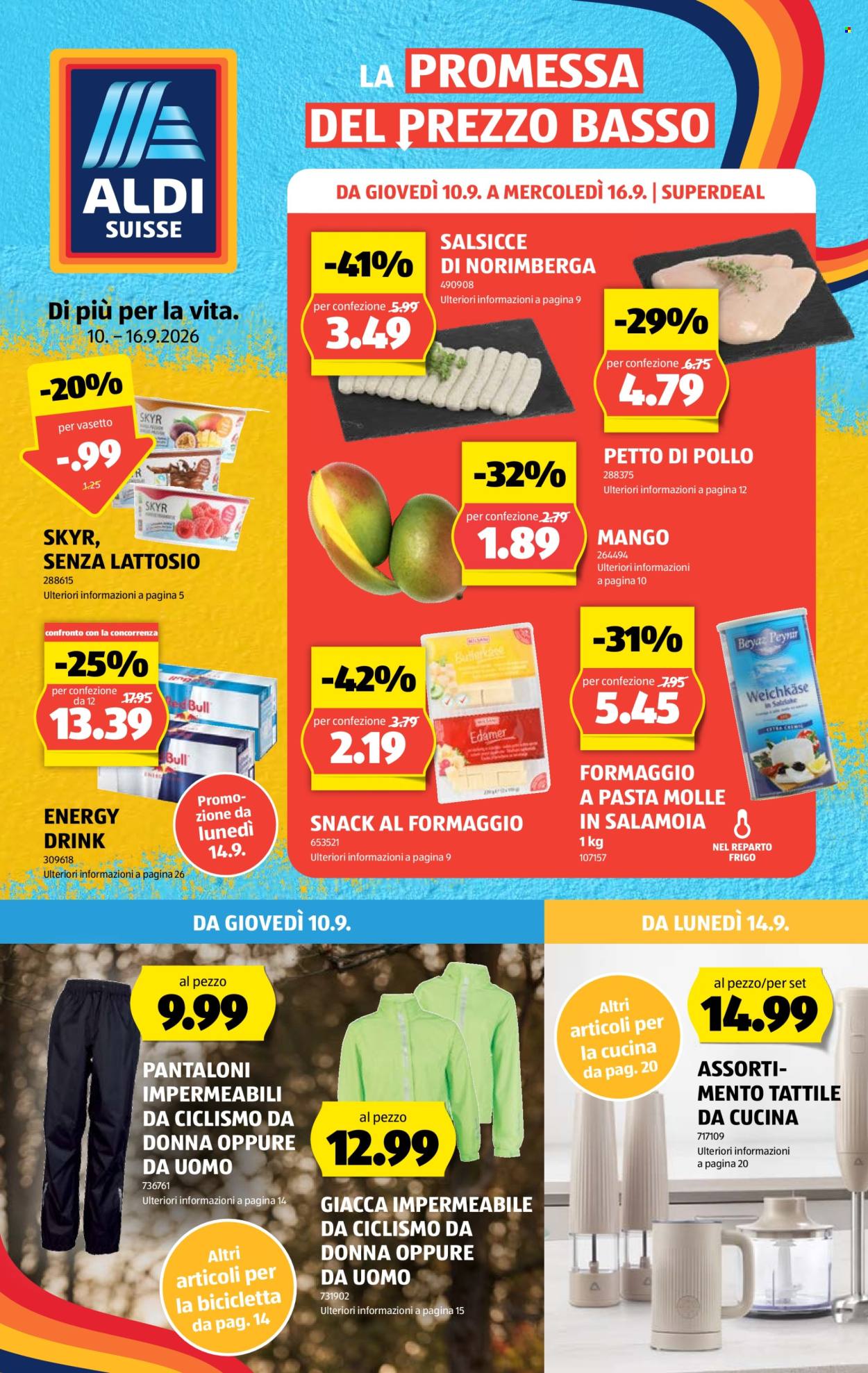 Volantino Aldi - 10.9.2026 - 16.9.2026. Pagina 1